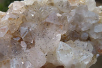 Natural Limonite Quartz Clusters x 4 From Zambia