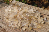 Natural Clear Smokey Quartz Crystals x 1.3 Kg Lot From Zimbabwe