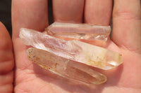 Natural Clear Smokey Quartz Crystals x 1.3 Kg Lot From Zimbabwe