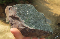 Natural Libethenite Crystals On Dolomite Matrix Specimens x 2 From Shituru, Congo