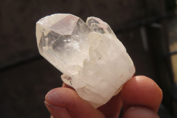 Natural Clear Quartz Crystals x 20 From Madagascar