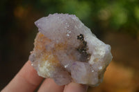 Natural Ametrine Spirit Quartz Clusters x 12 From Boekenhouthoek, South Africa