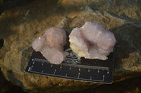 Natural Ametrine Spirit Quartz Clusters x 12 From Boekenhouthoek, South Africa