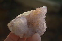 Natural Ametrine Spirit Quartz Clusters x 12 From Boekenhouthoek, South Africa