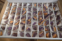 Natural Amethystos Amethyst Specimens x 70 From Kwaggafontein, South Africa