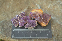 Natural Amethystos Amethyst Specimens x 70 From Kwaggafontein, South Africa