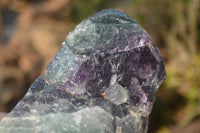 Natural Watermelon Fluorite Specimens x 2 From Namibia