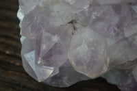 Natural Jacaranda Amethyst Quartz Clusters x 2 from Mumbwa, Zambia