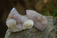 Natural Ametrine Spirit Quartz Clusters x 12 From Boekenhouthoek, South Africa