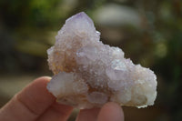 Natural Ametrine Spirit Quartz Clusters x 12 From Boekenhouthoek, South Africa