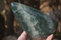 Polished Fuchsite Quartz Standing Free Form x 1 From Madagascar