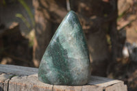 Polished Fuchsite Quartz Standing Free Form x 1 From Madagascar