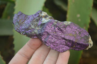 Natural Metallic Purpurite Cobbed Specimens x 12 From Erongo, Namibia