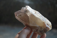 Natural Red Hematoid Quartz Crystal Specimens x 3 From Zimbabwe