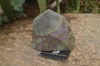 Polished Stichtite Point x 1 From Barberton, South Africa