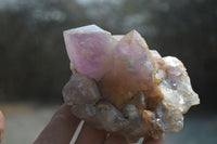 Natural Jacaranda Amethyst Quartz Clusters x 6 from Mumbwa, Zambia