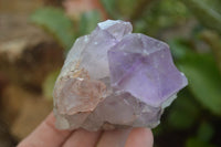 Natural Jacaranda Amethyst Quartz Clusters x 6 from Mumbwa, Zambia