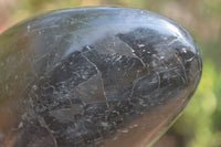 Polished Black Tourmaline Standing Free Form x 1 From Madagascar