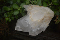 Natural White Quartz Clusters x 3 From Madagascar