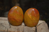 Polished Red Jasper Standing Free Forms x 6 From Madagascar