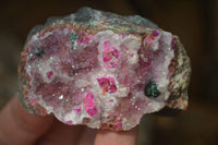 Natural Salrose Cobaltion Dolomite Specimens x 12 From Kakanda, Congo