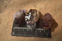 Natural Smokey Amethyst Crystals x 20 From Chiredzi, Zimbabwe