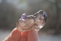 Natural Smokey Amethyst Crystals x 20 From Chiredzi, Zimbabwe