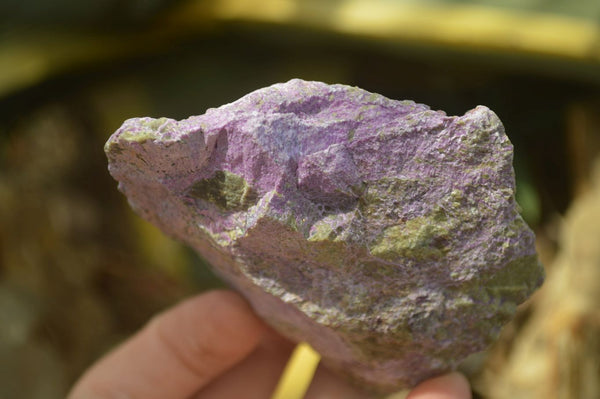 Natural Stichtite Specimens x 6 From Barberton, South Africa