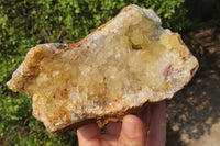 Natural Limonite Quartz Specimens x 2 From Zambia