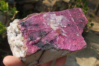 Natural Salrose Cobaltion Dolomite Specimens x 4 From Kakanda, Congo