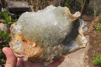 Natural Zululand Agate Geodes x 2 from Jozini, South Africa