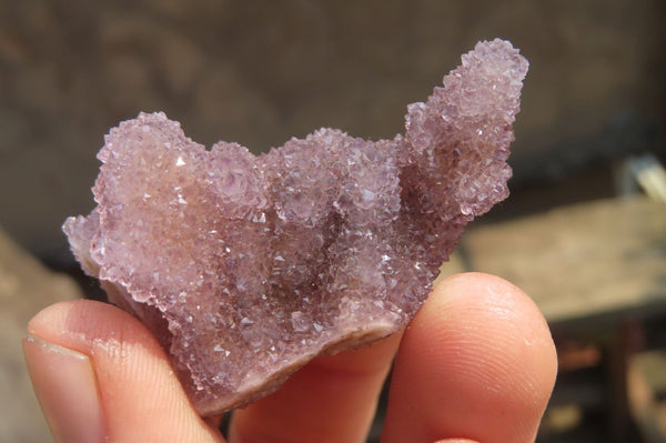 Natural Amethyst Spirit Quartz Clusters x 24 From Boekenhouthoek, South Africa