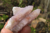 Natural Amethyst Spirit Quartz Clusters x 24 From Boekenhouthoek, South Africa