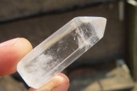 Polished Clear Quartz Pendant Crystals x 35 From Madagascar