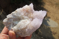 Natural Lilac Amethyst Spirit Quartz Clusters x 4 From Boekenhouthoek, South Africa