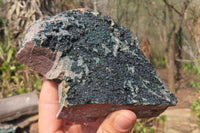 Natural Libethenite Crystals On Dolomite Matrix Specimens x 1 From Shituru, Congo