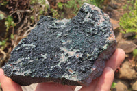 Natural Libethenite Crystals On Dolomite Matrix Specimens x 1 From Shituru, Congo