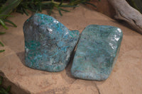 Polished Malacolla Free Forms x 7 From Kalukundi Mine, Congo