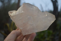 Natural Quartz Crystals x 3 From Mpika, Zambia