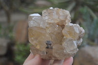 Natural Citrine and Smokey Quartz Crystals and Clusters x 4 From Luena, Congo