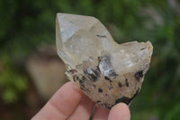 Natural Citrine and Smokey Quartz Crystals and Clusters x 4 From Luena, Congo