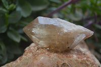 Natural Citrine and Smokey Quartz Crystals and Clusters x 4 From Luena, Congo