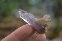 Natural Smokey Window Amethyst Crystals and Scepters x 35 From Chiredzi, Zimbabwe