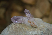 Natural Smokey Window Amethyst Crystals and Scepters x 35 From Chiredzi, Zimbabwe