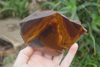 Polished On One Side Nguni Jasper Specimens x 2 From Prieska, South Africa