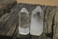 Polished Clear Quartz Points x 6 From Akansobe, Madagascar