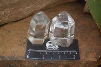 Polished Clear Quartz Points x 6 From Akansobe, Madagascar