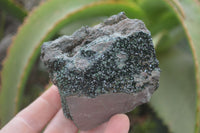 Natural Libethenite Crystals On Dolomite Matrix Specimens x 2 From Shituru, Congo