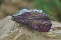 Natural Rare Metallic Purpurite Cobbed Specimens x 6 From Erongo, Namibia