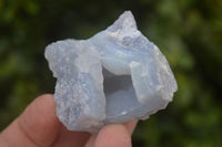 Natural Etched Blue Chalcedony Specimens x 24 From Nsanje, Malawi